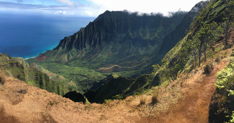 Kauai Digital Photo - Kalalau Valley