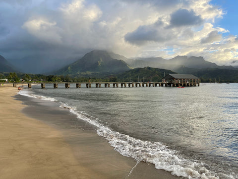 Kauai Digital Photo - Hanalei Bay
